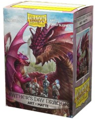 Dragon Shield Matte Art Standard-Size Sleeves - Father's Day Dragon 2020 - 100ct